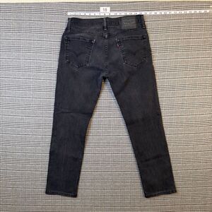 Levi's Men's Jeans Black Wash Denim Straight Leg Size 30x30